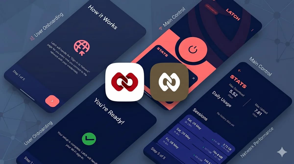 Latch – Auto WiFi Login App